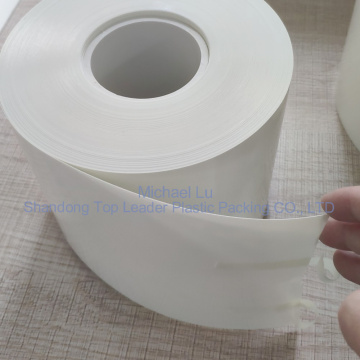 White PVC/PVDC Filem Komposit 120 GSM Jumbo Roll