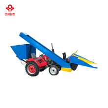 Tractor mounted harvester/corn maize combine harvester/2 rows corn harvester