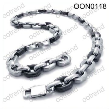 Oval chain Stainless Steel Necklace,heavy chain necklace for men