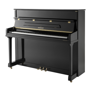 PETROF·SCHOLZE NS-2 Upright Piano Black Polished Home 122cm European PETROF Craft Professional Acoustic Piano