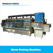 Metal steel double sides etching and rinsing machine