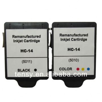 Remanufactured inkjet cartridge for HP 14 series high margin products