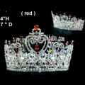 Beauty Pageant Full Round Rhinestone Crown