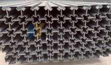 Cruciform square tubular profile production line