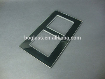 tempered glass switch panel, light switch glass, glass touch switch panel