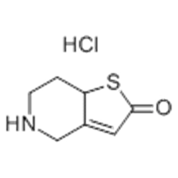 Chlorhydrate de 5,6,7,7a-tétrahydrothiéno [3,2-c] pyridine-2 (4H) -one CAS 115473-15-9