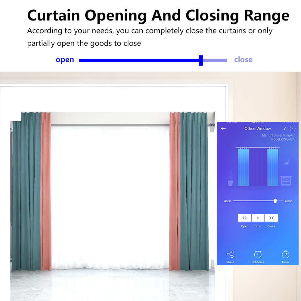 EU UK Touch WIFI Switch Control Motor Curtain Voice Control WIFI Curtain Control System Switch Wall Wifi Touch Switch Wireless