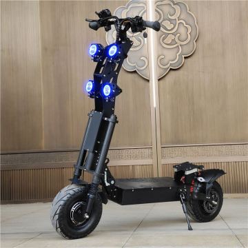 Plastic Folding 8000W Adult Electric Scooters Made In China