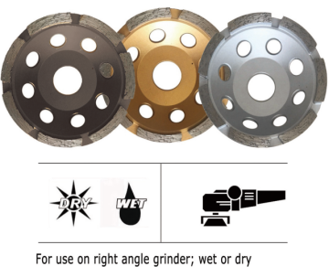 Diamond Grinding Cup Wheel (Single Row)