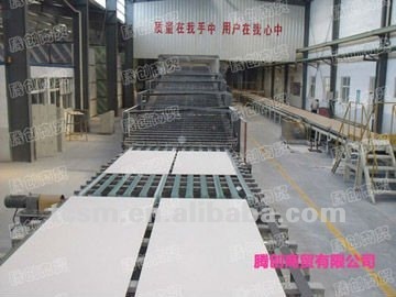 full-automatic plasterboard making machine