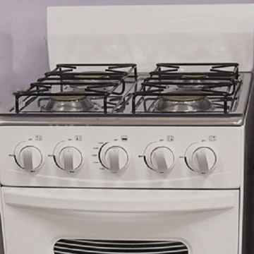 Kitchen 20" Freestanding 4 Gas Burners Cooker Oven