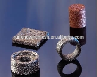 compress knitted wire mesh