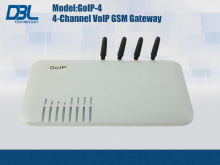 Goip 4 Asterisk Gsm Gateway , Tftp / Icmp Voip Gateway Leds For Power