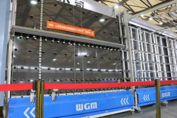 Automatic double glazing window glass making machine