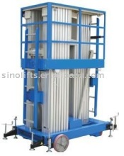 rechargeable battery Aluminium lift platform