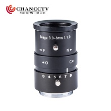 1/2\" F1.0 Manual Iris 3-8mm CS Mount Varifocal Lens