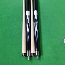HC 57" Maple Wood Billiard Pool Cue Stick with Flame Logo (18oz to 21oz)