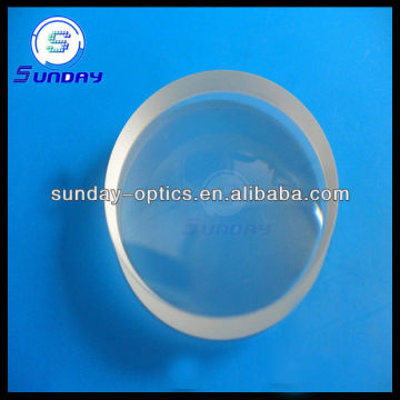 Optical positive lens (plano convex lens)