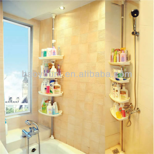 BAOYOUNI hanging wall pocket storage organizer wall corner shelf bath goods organizer DQ-0787