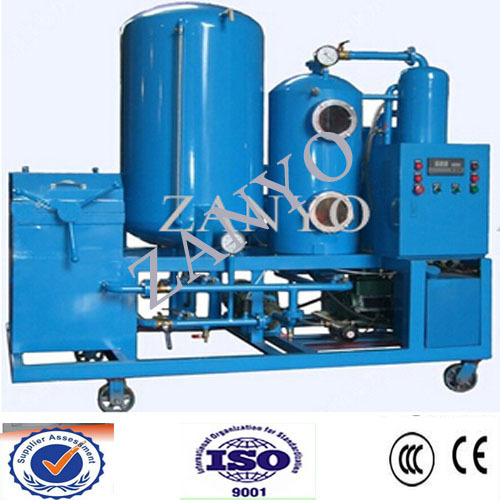 Industrial Lubricating Oil Purifier Machine for Lubricating Oil, Fast Degas, Dewater, Particles Removal