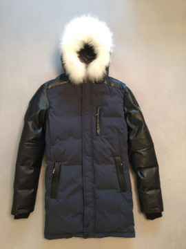 Fashion design goose men down jackets with hood
