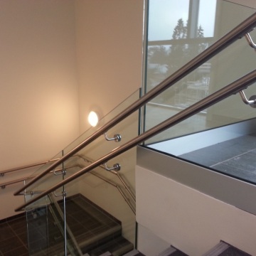 Custom handrail stainless steel column handrail bracket