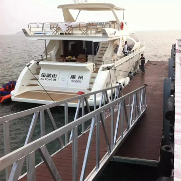 Ferry and Quay Aluminum Gangway Ramp for Floating Dock