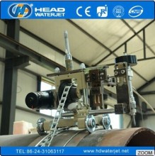 field portable waterjet gas pipe water jet cutting machine