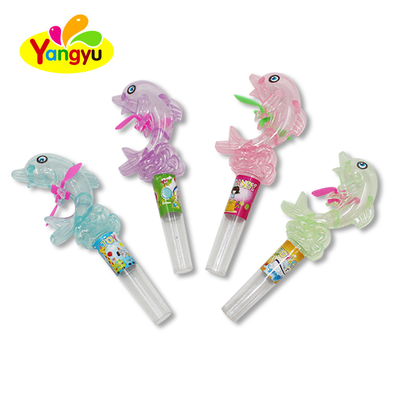 China Cute Swimming Dolphin Toy Candy for kids