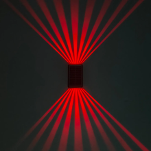 Solar Waterproof Wall Lamp for Fence, Stairs, Deck, and Steps