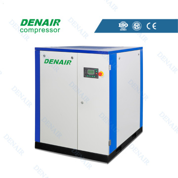 Low noise stationary screw air compressor