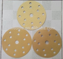 180mm hook and loop fastener discs/hook and loop sanding discs