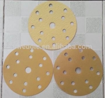 180mm hook and loop fastener discs/hook and loop sanding discs