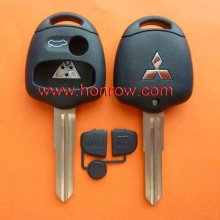 High quality and best price Mitsubish Outlander 3 button remote key blank with Left Blade