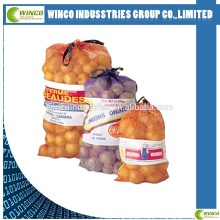 Leno Mesh Bag with Label