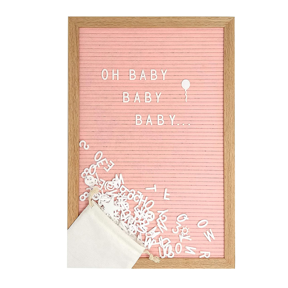 Felt Letter Board Baby Shower Decoration