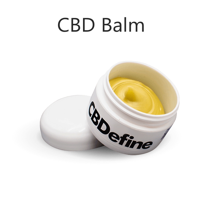 Hemp CBD salve for pain with terpenes myrcene