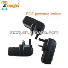 UK plugs POE power supply switching for new product 2014