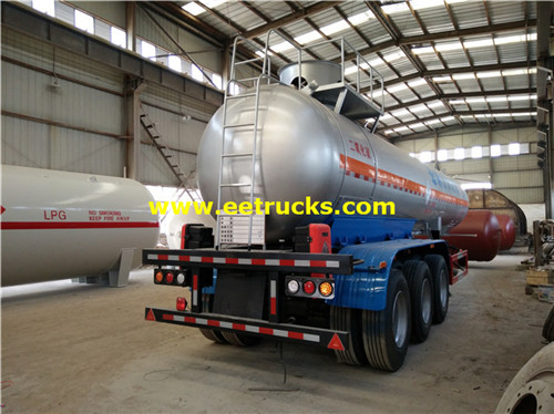 24 CBM Tri-Axle Sulfur Dioxide Tank Trailers