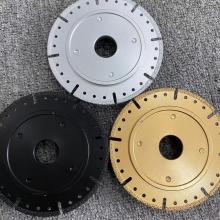 Vacuum brazed multi purpose cutting disc saw blade