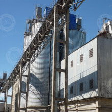 Silos optimized for coal distribution storage