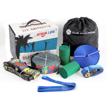 100 Foot Longline Slackline with Ergo Ratchet