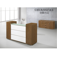 Modern Wooden Office Reception Desk - Fashion Design for Reception Area