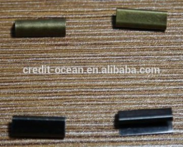 Shoelace tips metal caps