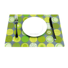 Wholesale Luxury Watercolor Japanese PP Placemats for Dining Table Decoration