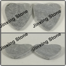 Wholesale Set of 4 Stone Coffee Table Mats Heart Shape Slate Drink Coaster