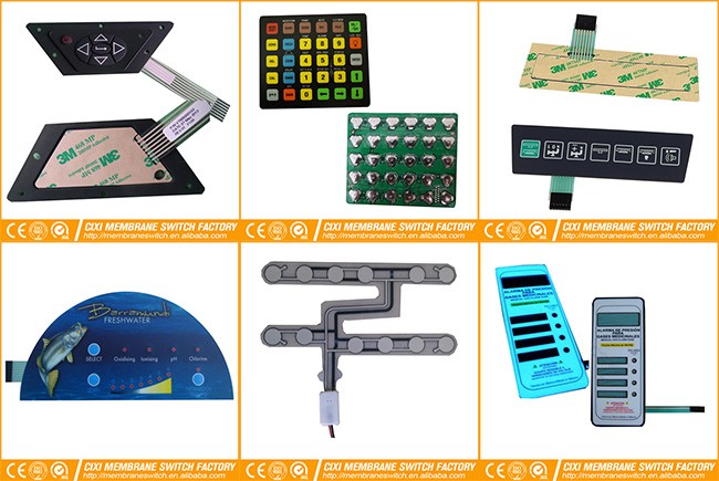 New style pcb based silk printing silicon keypad navigation