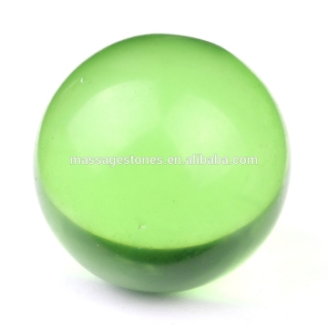 35mm high polished ball craved Green sphere glass ball