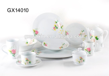 GUIXIN 47-piece Factory Supplying Ceramic tableware set