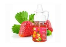 Strawberry Red Electric Cigarette Liquid Juice Dekang Hangs